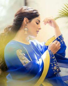 samyuktha-menon-in-blue-long-churidar-photos