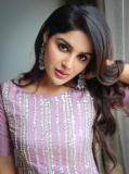 actress-samyuktha-menon-in-violet-churidar