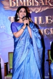 Actress Samyuktha Menon Blue Saree Images