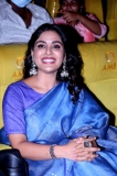 Actress Samyuktha Menon Blue Saree Images