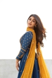 samyuktha-menon-in-blues-colour-churidar