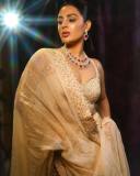 samyuktha-menon-in-lehenga-and-heavy-work-ornament-with-modern-elegance