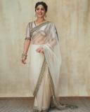 samyuktha-menon-in-sandal-colour-net-saree-with-blouse-photos-005