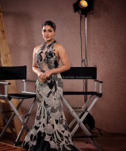 saniya-iyappan-new-gown-dress-photoshoot
