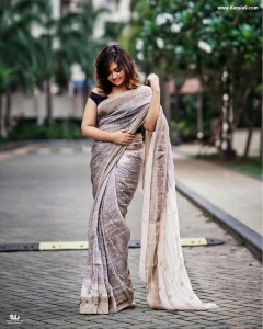 shalin zoya latest new saree photos-003