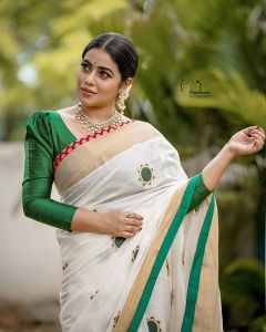 actress shamna kasim latest photos saree-042
