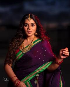 purna-latest-photos-in-half-saree-007