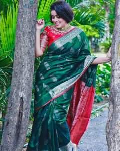 shamna kasim latest saree photos-002