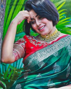 shamna kasim latest saree photos-003
