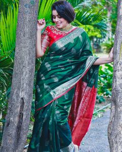 shamna kasim latest saree photos-006