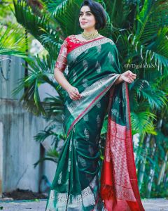 shamna kasim latest saree photos-009