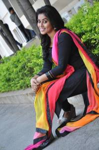 Actress Poorna Latest Cute Hot Spicy Photos Gallery at Rajugari Gadi Release Press Meet