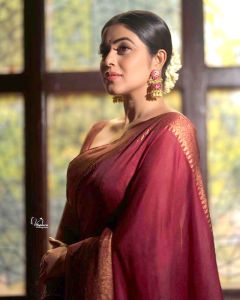 shamna-kasim-viral-photos-in-red-saree-014