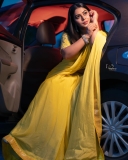 actress-poorna-in-yellow-saree-photos-003