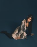 shruti-haasan-in-Metallic-Draped-Maxi-Dress-Layered-Innerwear-Gothic-glam-edgy-fusion-formal-wear-photos-006