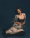 shruti-haasan-in-Metallic-Draped-Maxi-Dress-Layered-Innerwear-Gothic-glam-edgy-fusion-formal-wear-photos-011
