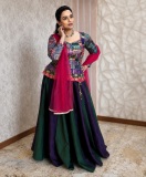 shweta-menon-in-multi-colored-geometric-and-brocade-style-jacket-style-peplum-top-with-dual-tone-color-flared-lehenga-with-heavy-vertical-pleating-004