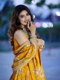 sneha-in-traditional-Indian-lehenga-choli-set-featuring-a-sleeveless-blouse-design-photos-002