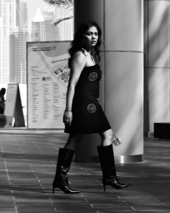 srinda-black-short-dress-with-long-jacket-photos-001