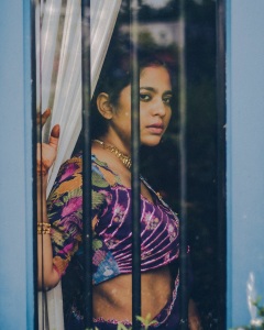 srinda-looking-glamour-in-multi-colour-printed-saree-photos-004