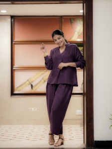 shivada-nair-in-violet-co-order-set-dress-photos-002
