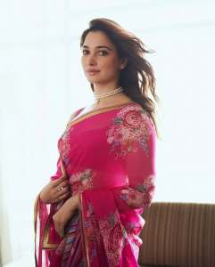tamanna-bhatia-in-pink-chiffon-saree-photos-005