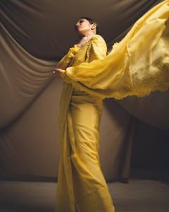 veena-nandakumar-in-yellow-saree-with-designer-blouse-photos-006