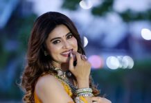 Sneha sneha in traditional Indian lehenga choli set featuring a sleeveless blouse design photos