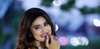 Sneha sneha in traditional Indian lehenga choli set featuring a sleeveless blouse design photos