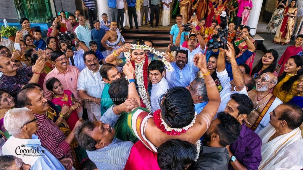 Vidhya Unni Marriage Photos 750