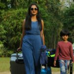 Surabhi Santhosh in Grand Father Malayalam Movie Photos-2