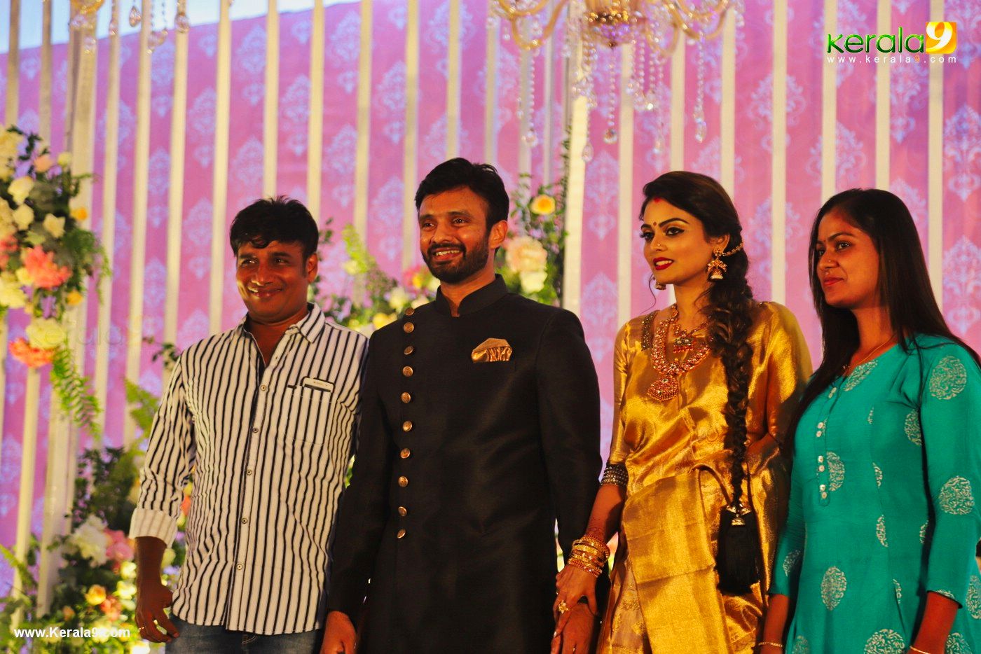 Vishnu Priya Wedding Reception Photos 0310 135 Kerala9 Com