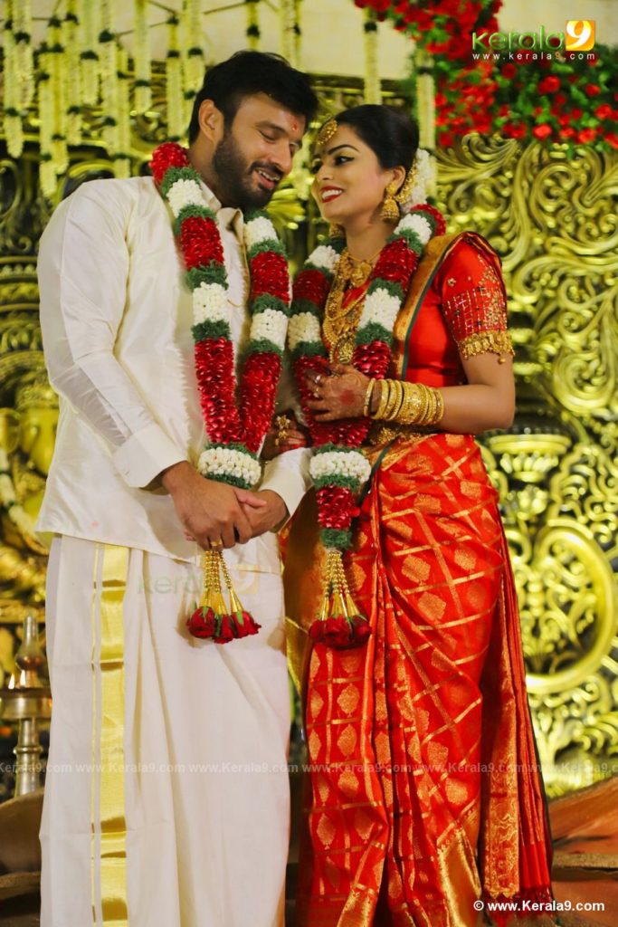 actress vishnu priya wedding photos 3 - Kerala9.com