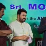 Mohanlal at Aniyan Kunjum Thannalayathu Audio Launch Photos 011