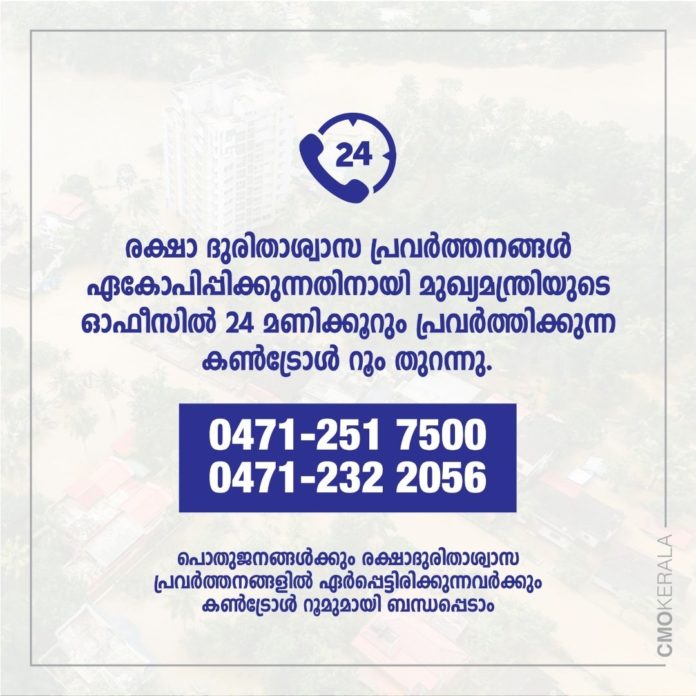 kerala flood numbers