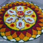 onam pookalam design with theme 2018