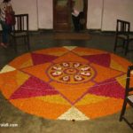 onam pookalam photos