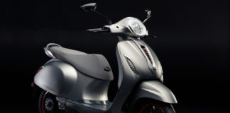 bajaj chetak electric scooter photos 1