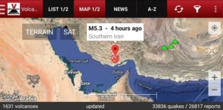 Earthquake in Iran