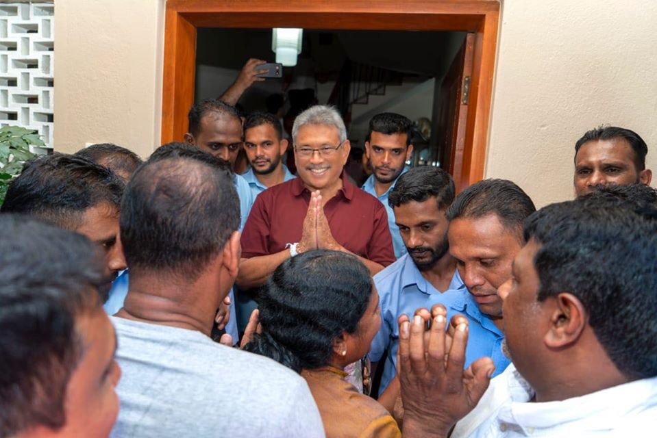 Gotabaya Rajapaksa; Sri Lanka's President 1 Gotabaya Rajapaksa