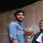 Vikram Son Dhruv at Womens College Thiruvananthapuram photos 013