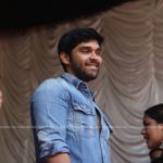 Vikram Son Dhruv at Womens College Thiruvananthapuram photos 015