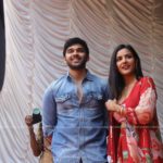 Vikram Son Dhruv at Womens College Thiruvananthapuram photos 021