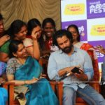 Vikram Son Dhruv at Womens College Thiruvananthapuram photos 045