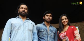 Vikram Son Dhruv at Womens College Thiruvananthapuram photos 064