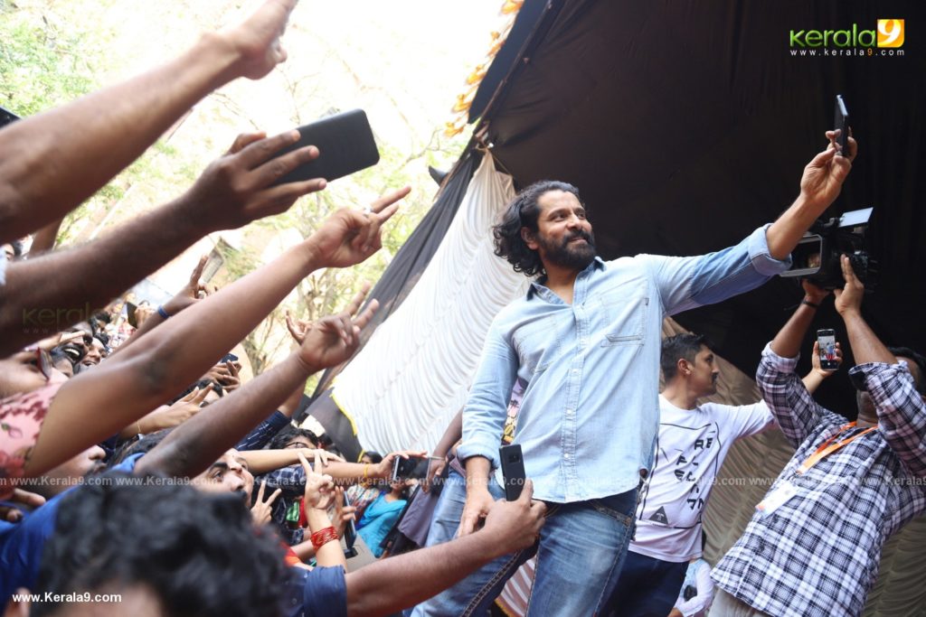 Vikram Son Dhruv at Womens College Thiruvananthapuram photos 067