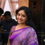 Methil Devika at actress mahalakshmi marriage photos 115