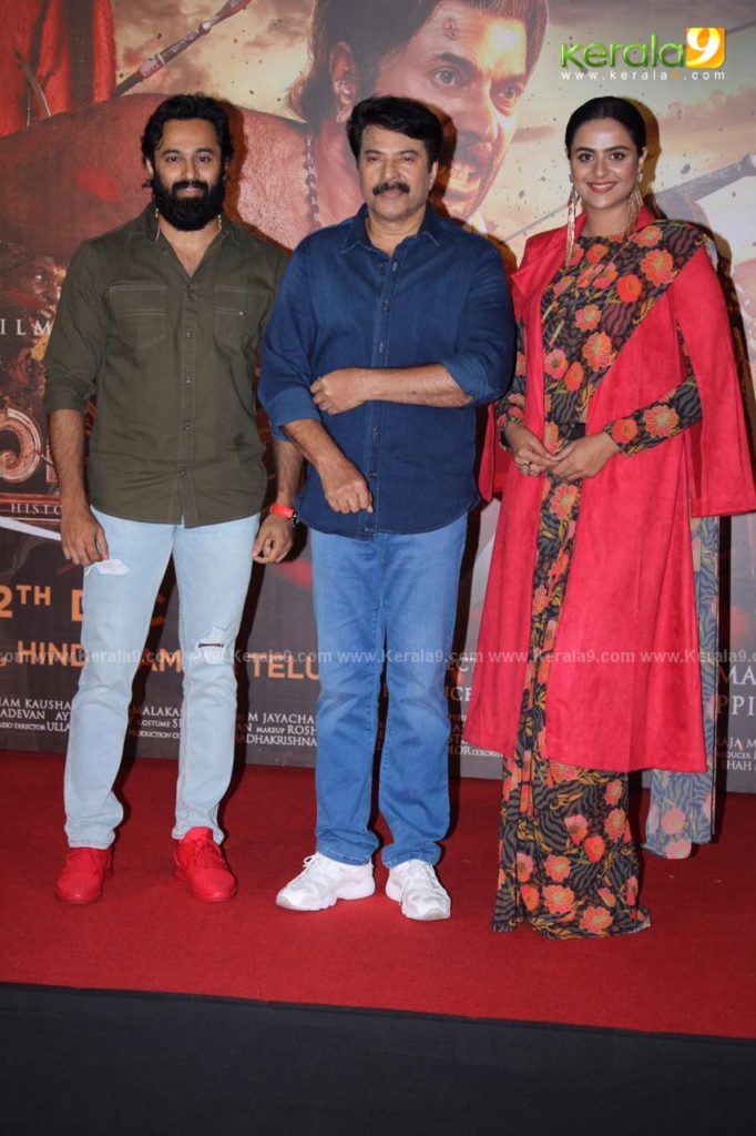 Unni Mukundan Mammootty and Prachi Tehlan at the trailer launch 1