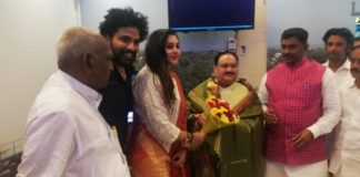 actress namitha BJP