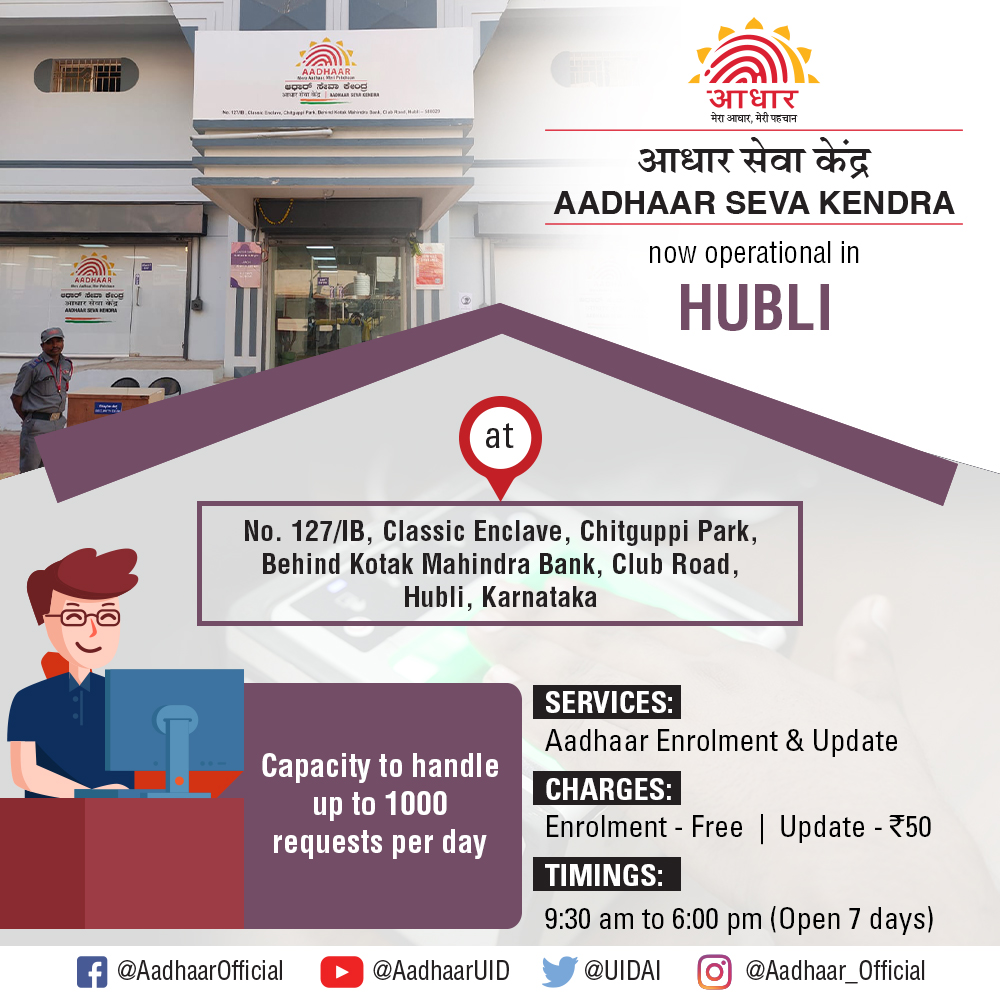 Aadhar Card Seva Kendra